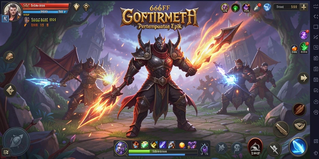 Tampilan gameplay <strong>666FF</strong> yang penuh strategi dan aksi seru.