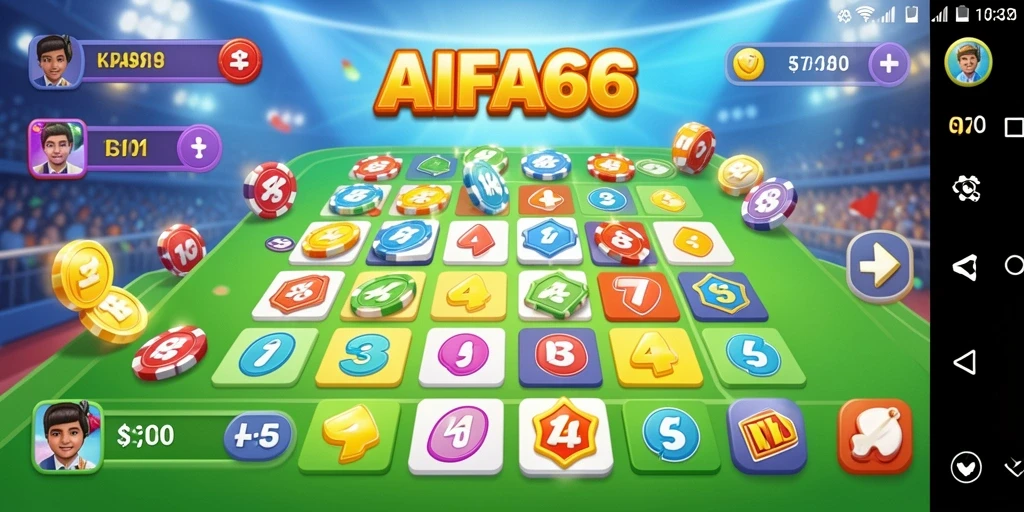 Screenshot utama AIFA66 menunjukkan pemain sedang bermain Bingo dengan seru.