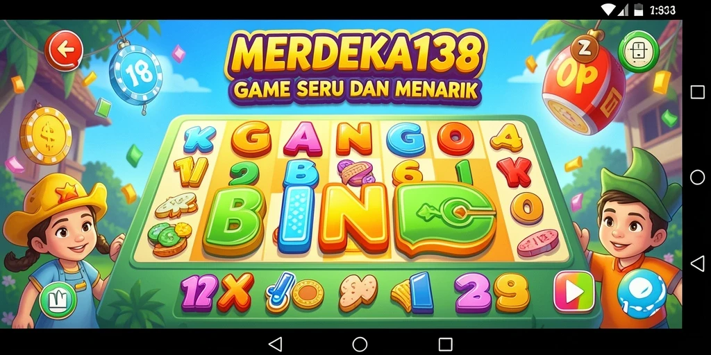 Tampilan gameplay Bingo yang seru dan interaktif